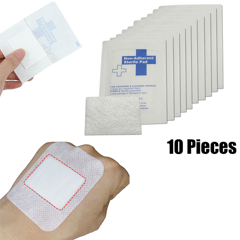 Medical Tape - 10 قطع من ضمادات الشاش الطبية