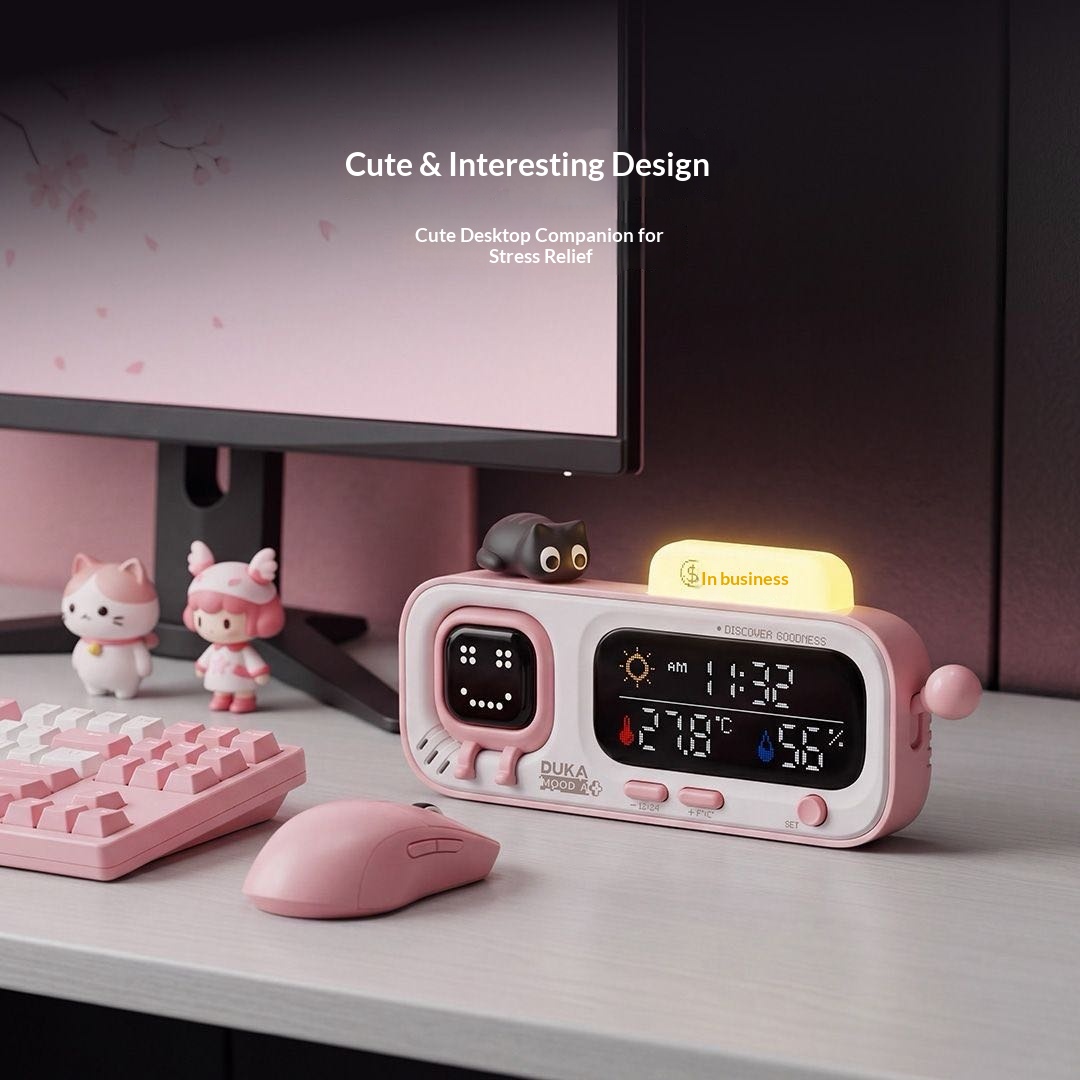 ساعة ذكية لعرض درجة الحرارة وا - مراجعة Thermometer Digital وسعره