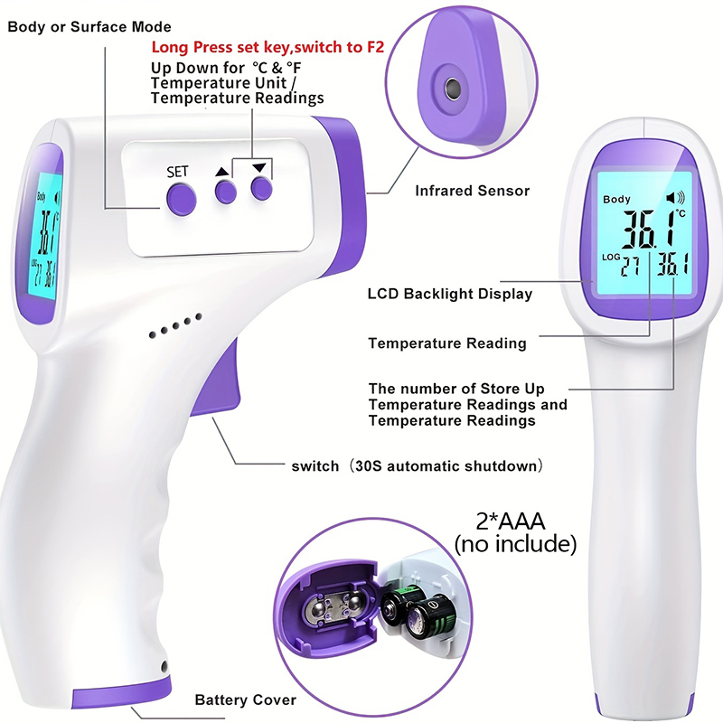 مقياس حرارة بالأشعة تحت الحمرا - مراجعة Pulse Oximeter وسعره