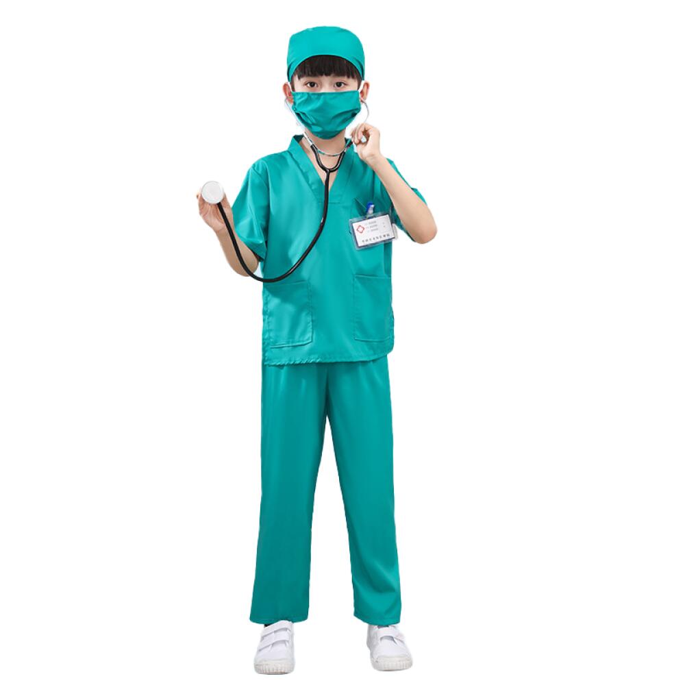 طقم زي طبيب مكون من 6 قطع، زي  - مراجعة Surgical Mask وسعره
