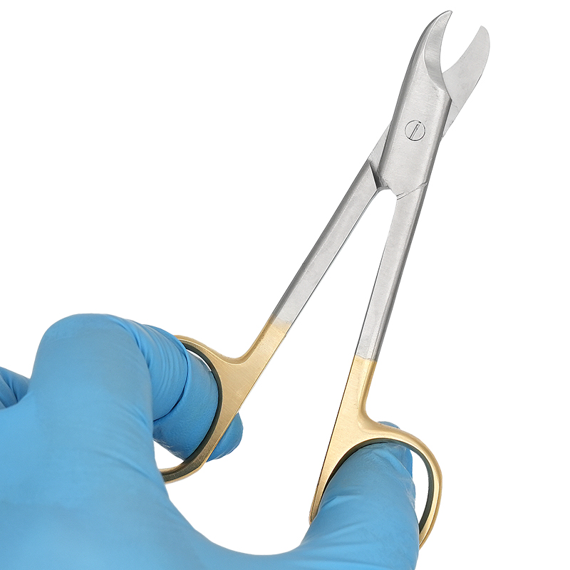 مقص جراحي للأسنان بمقبض ذهبي م - مراجعة Medical Scissors وسعره