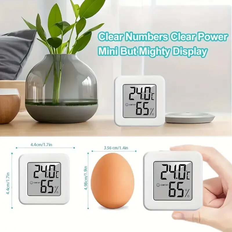 مقياس حرارة ورطوبة رقمي داخلي  - مراجعة Thermometer Digital وسعره
