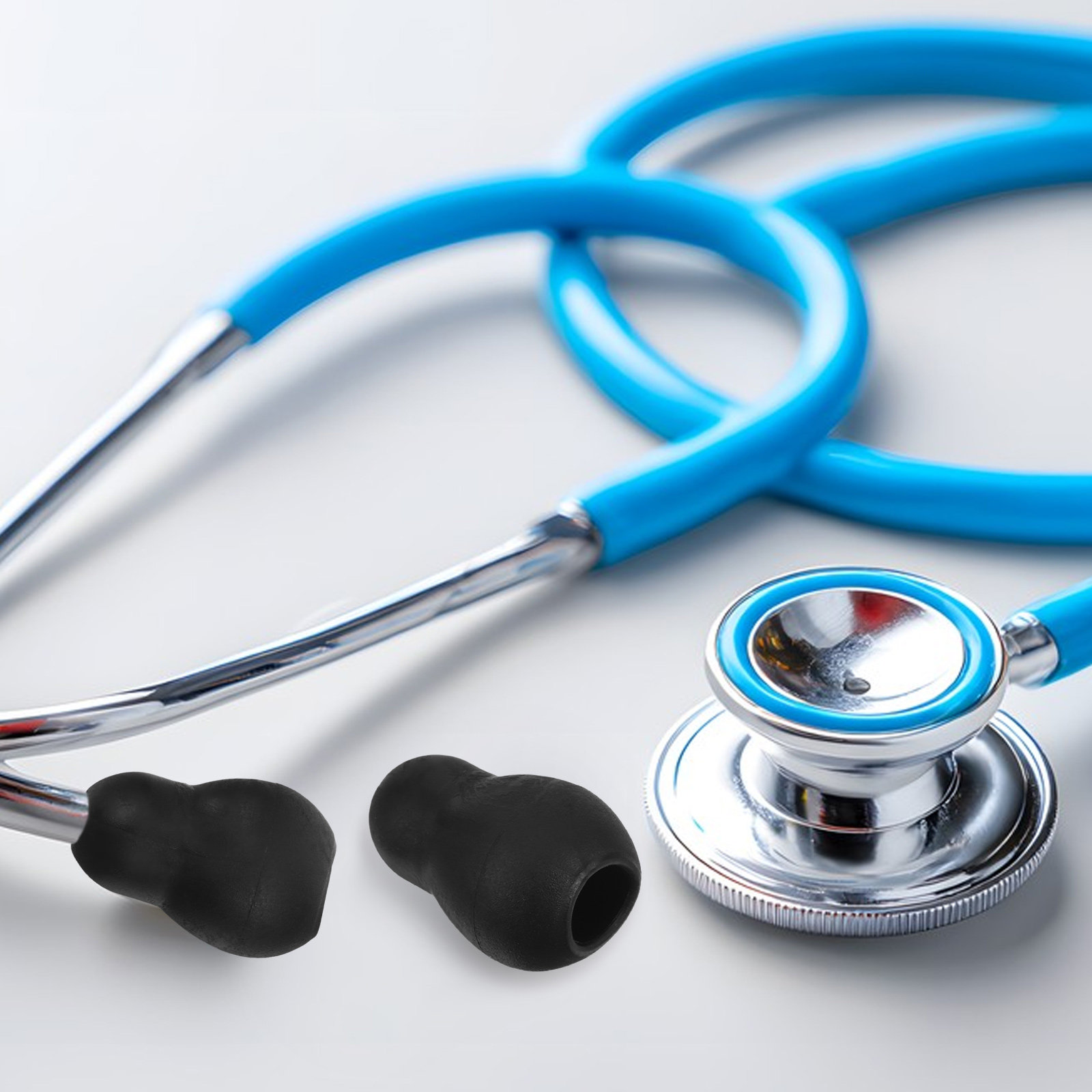 5 أزواج من قطع غيار سماعات الأ - مراجعة Stethoscope وسعره