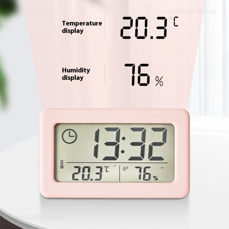 ساعة رقمية بسيطة مع مقياس درجة - مراجعة Thermometer Digital وسعره