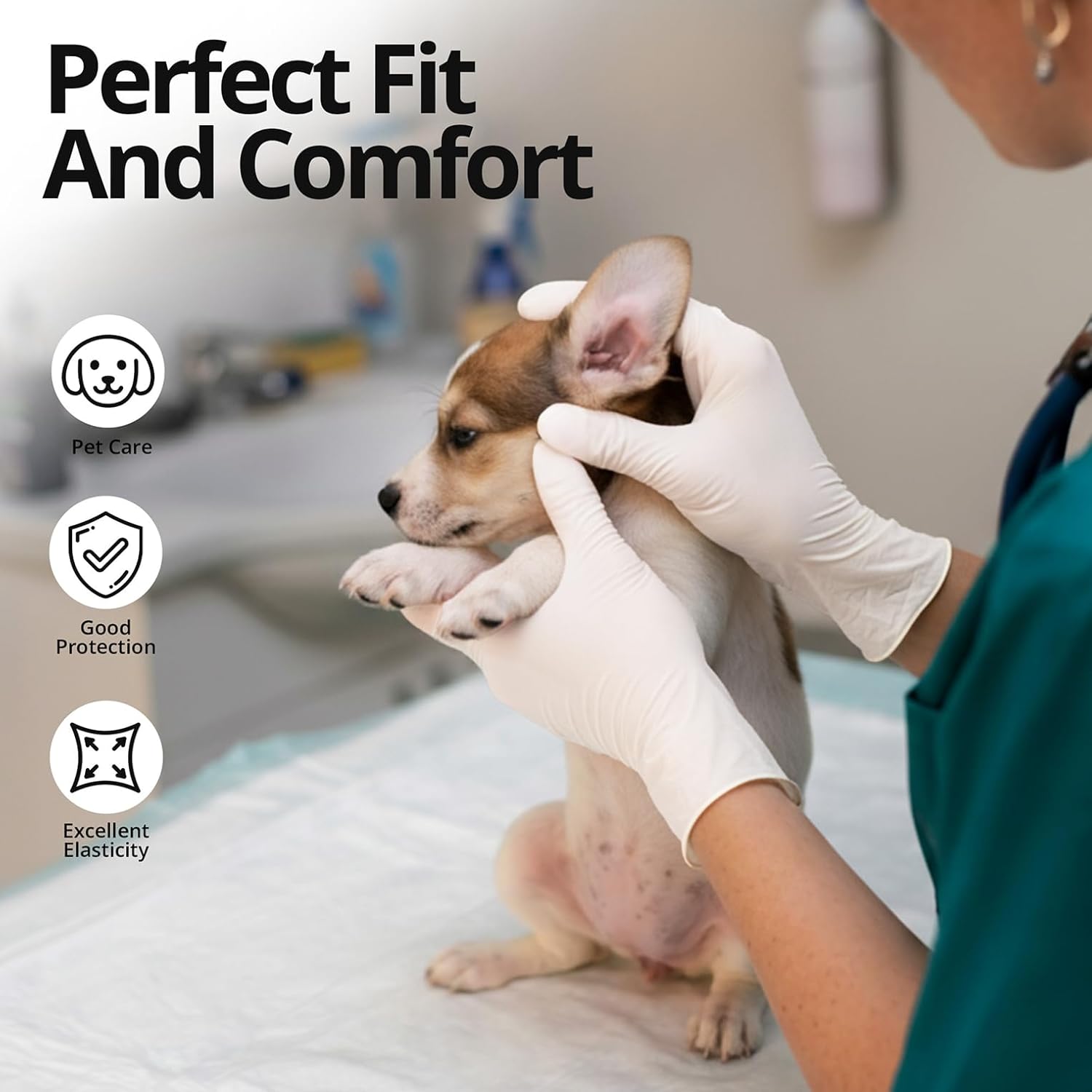 100 قطعة من قفازات النتريل الت - مراجعة Medical Gloves وسعره