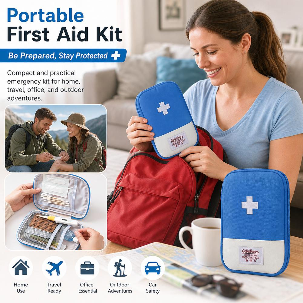 حقيبة إسعافات أولية محمولة ذات - مراجعة First Aid Kit وسعره