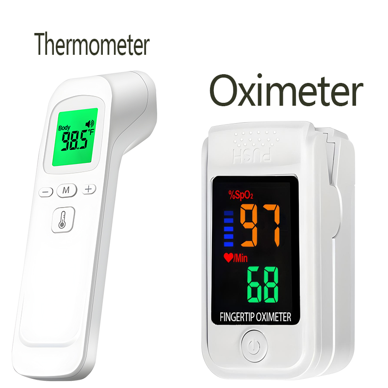 ميزان حرارة رقمي للجبهة، إلكتر - مراجعة Pulse Oximeter وسعره