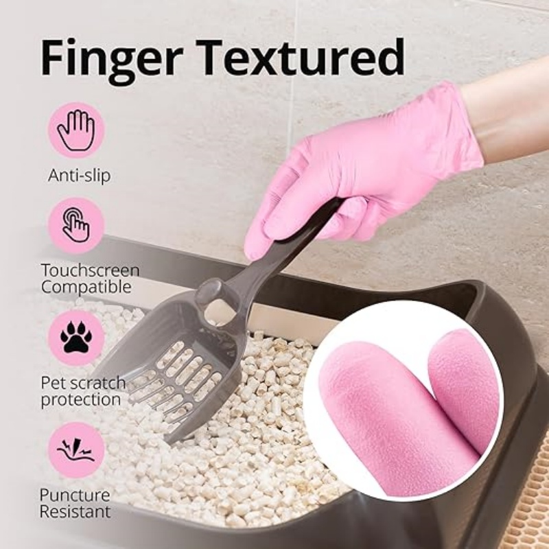 100 قطعة قفازات النتريل القابل - مراجعة Medical Gloves وسعره