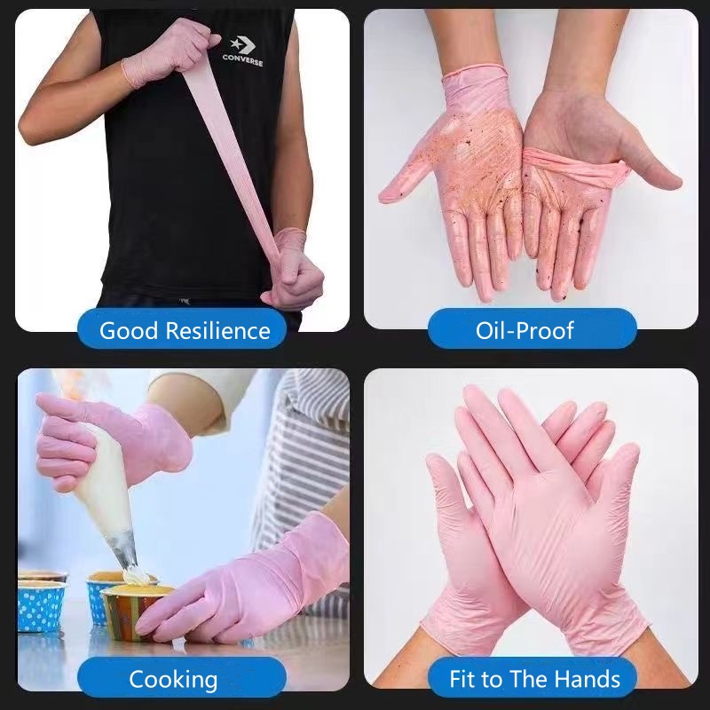 100 قطعة قفازات النتريل القابل - مراجعة Medical Gloves وسعره