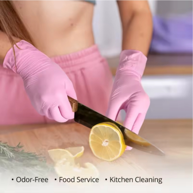 100 قطعة قفازات النتريل القابل - مراجعة Medical Gloves وسعره