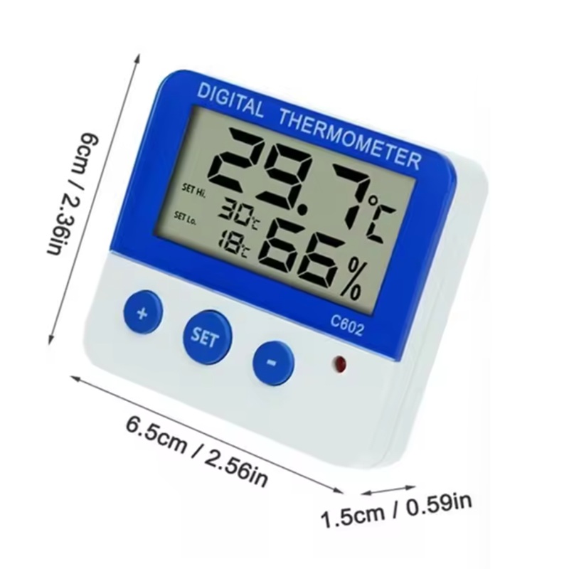 ميزان حرارة رقمي للثلاجة مع شا - مراجعة Thermometer Digital وسعره