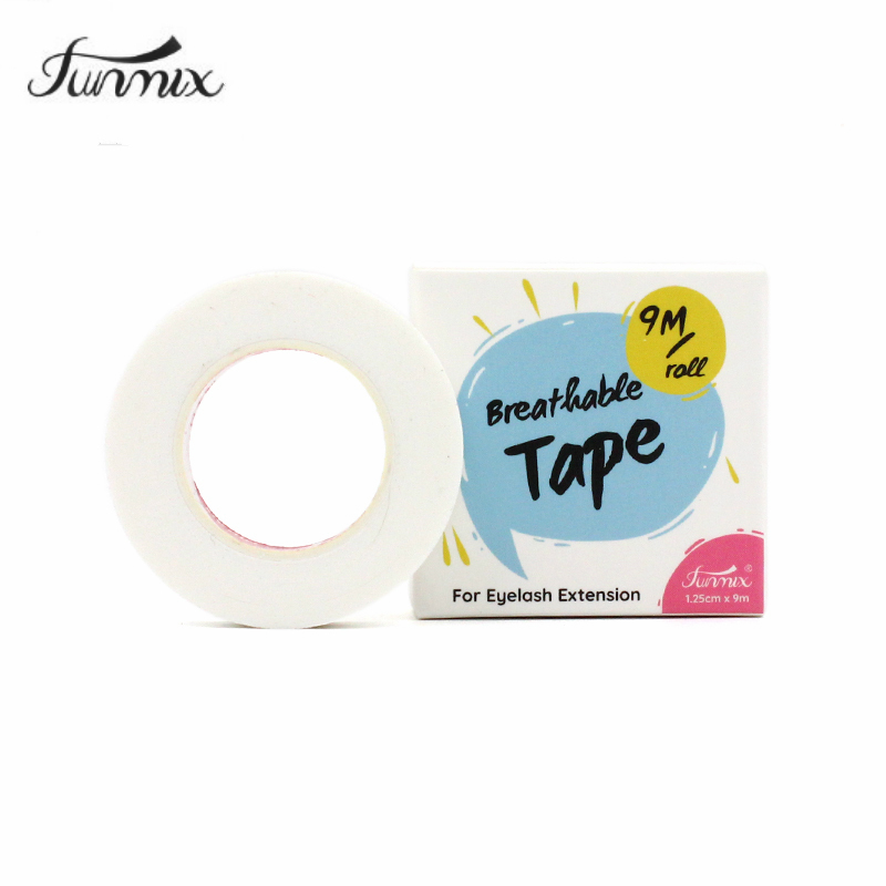 جديد اليابانية تطعيم رمش تنفس  - مراجعة Medical Tape وسعره