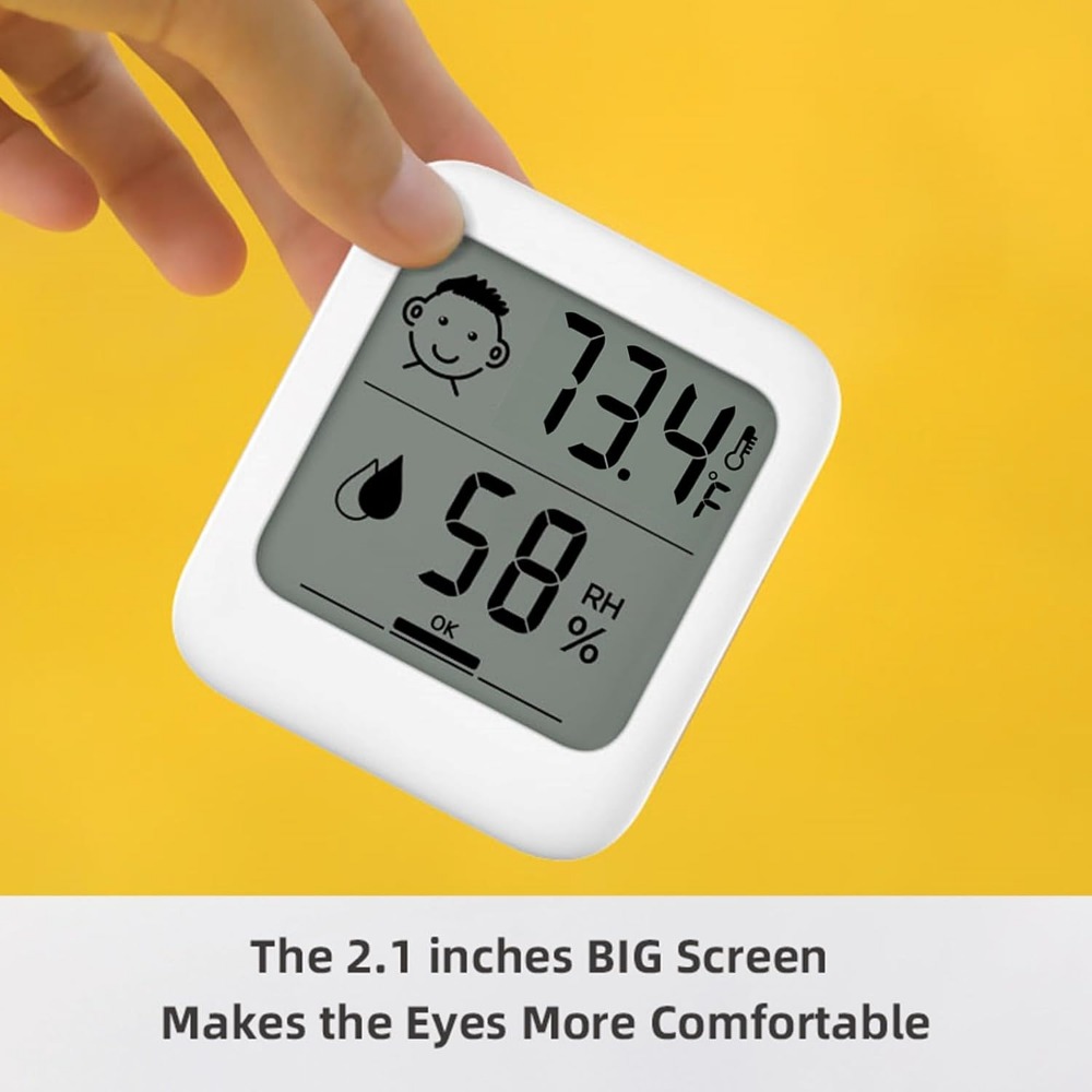 مجموعة من 2 مقياس حرارة ورطوبة - مراجعة Thermometer Digital وسعره