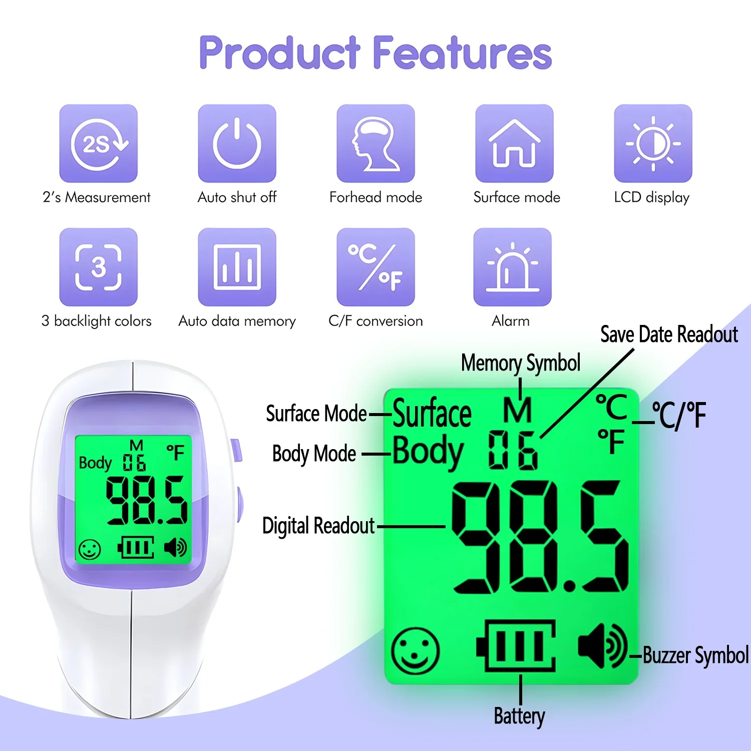 ميزان حرارة طبي بالأشعة تحت ال - مراجعة Pulse Oximeter وسعره